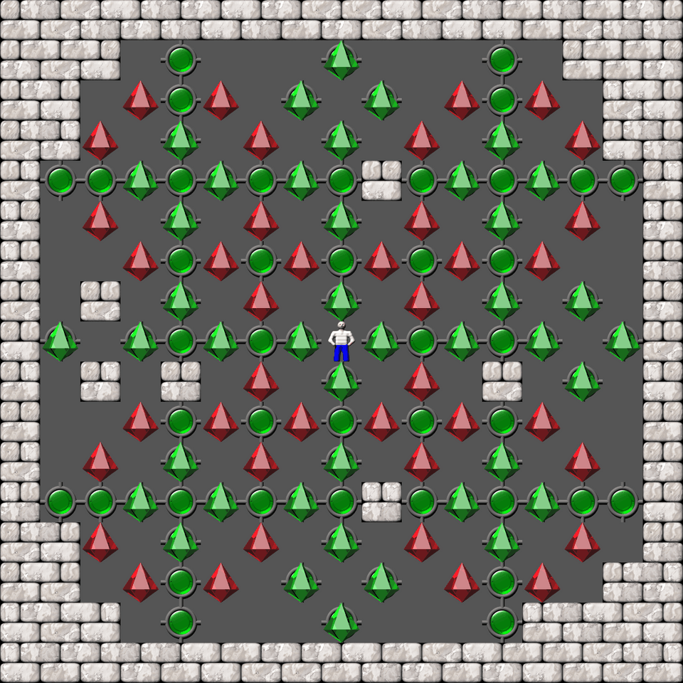 Сокобан Bugs509 collection уровень 407